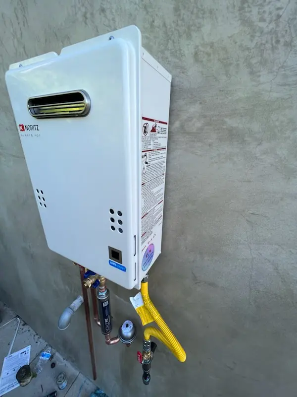 Tankless water heater installation for Maitland homes